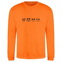Pumpkin Faces Sweater