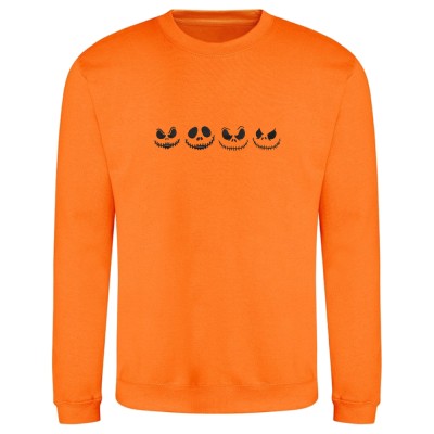 Pumpkin Faces Sweater