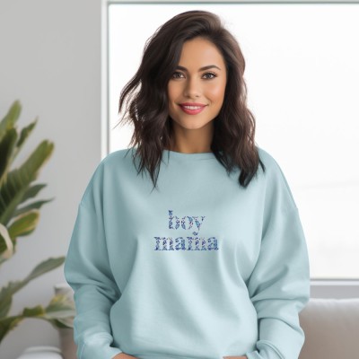 boy mama sweater