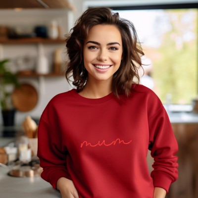 Embroidered mum sweaters 